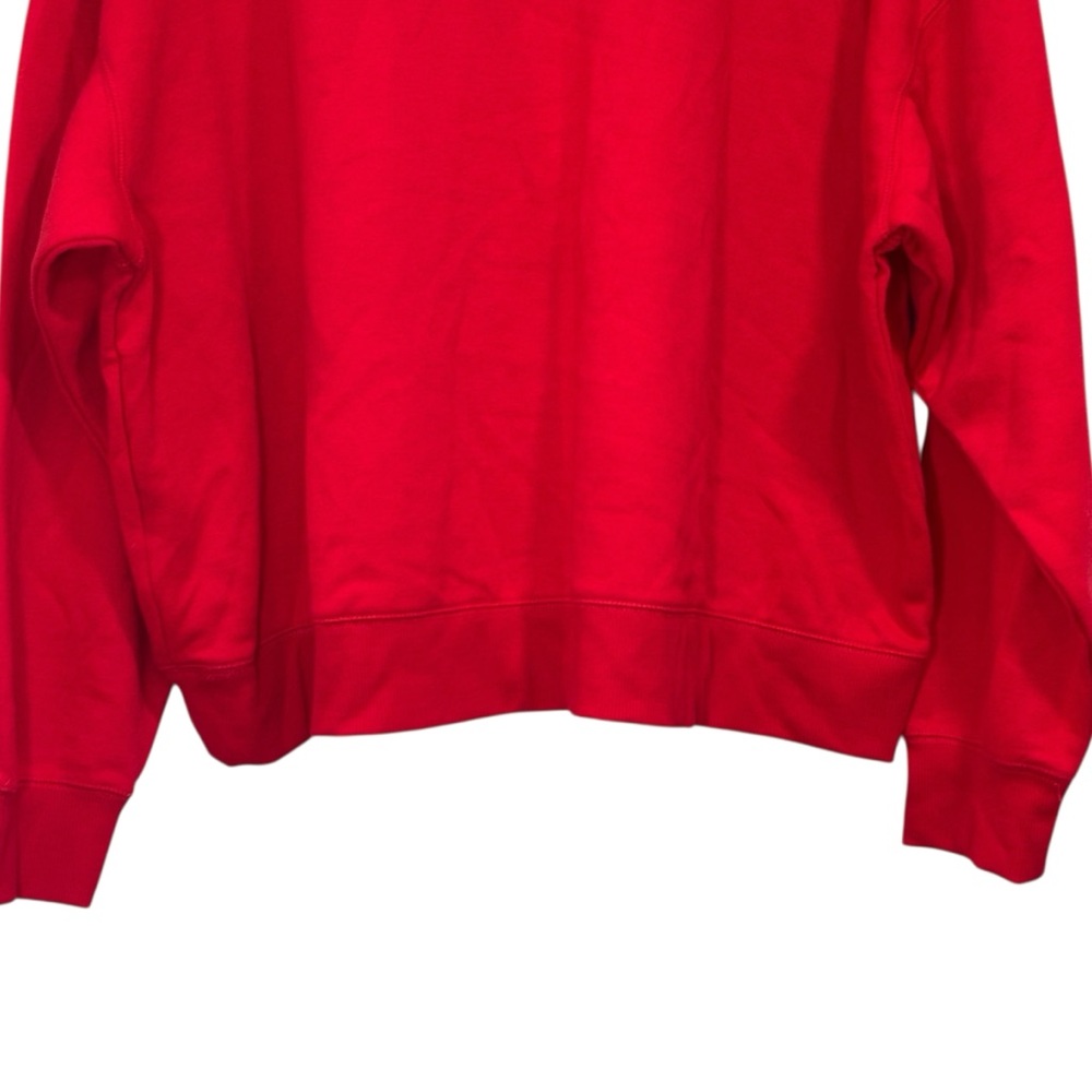 Merry & Bright Graphic Christmas Holiday Red Sweatshirt size 2X NWT Womens - Picture 9 of 11